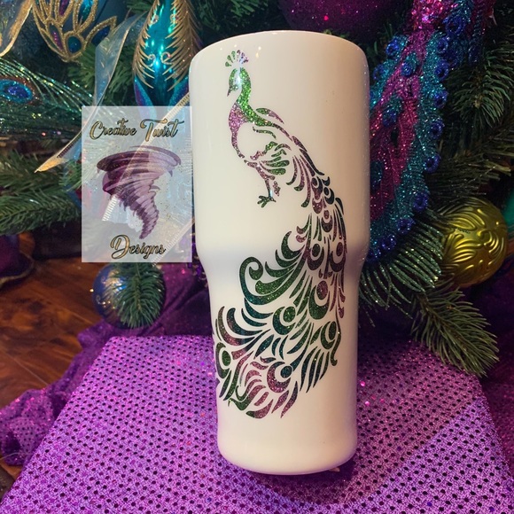 peacock tumbler